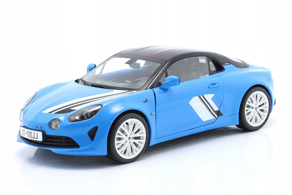 Solido Alpine A110 San Remo 73 2023 Blue Whi 1:18 1801625