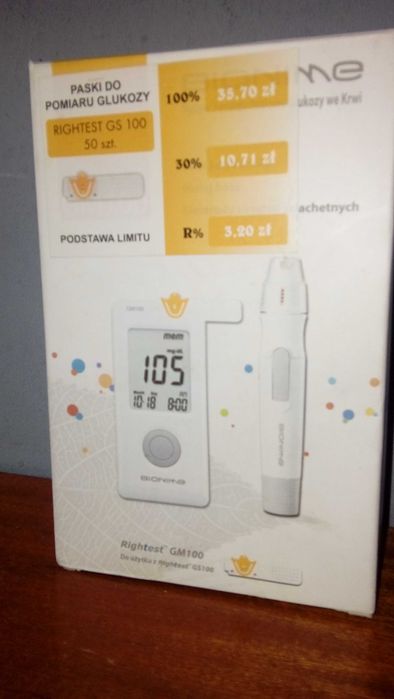 Bionime glukometr RIGHTEST GS 100