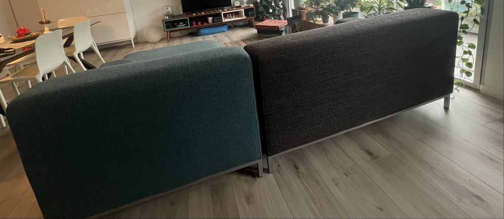 Sofá Ikea com chaise long 3 a 4 lugares