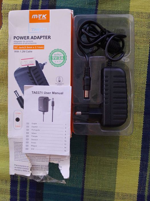 Transformador MTK 9V 2A - NOVO