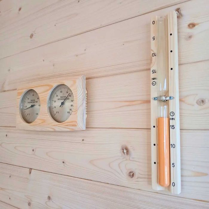 Sauna ogrodowa 6 × 2,5 m + JACUZZI  gotowa strefa SPA — PRODUCENT