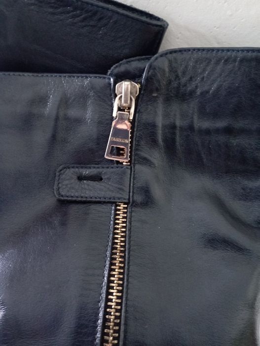 Сапожки шкіряні на овчині