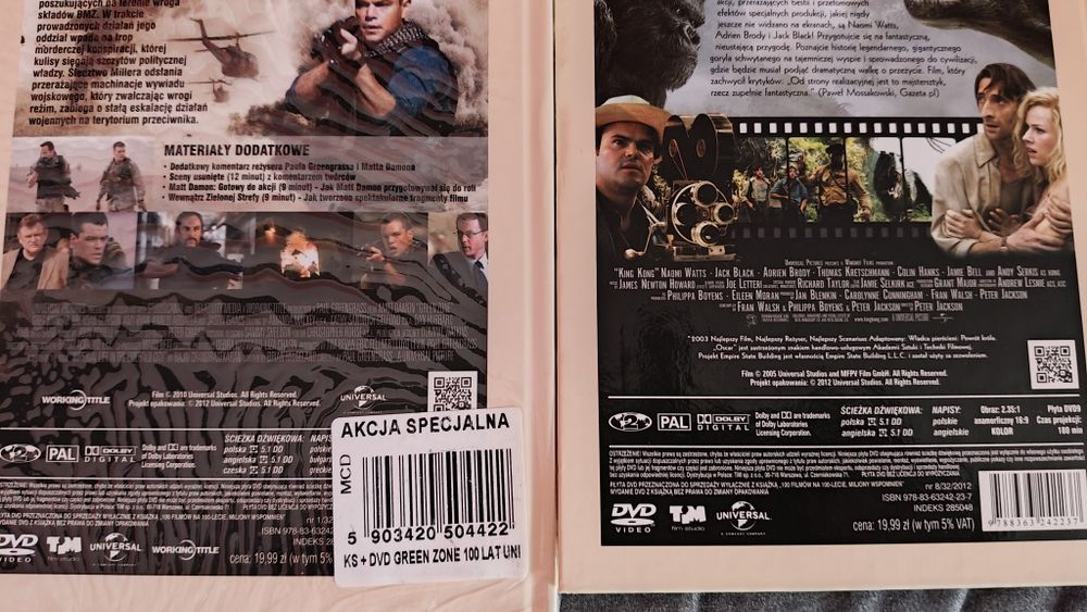 Zestaw 12 filmów DVD nowe oryginalne