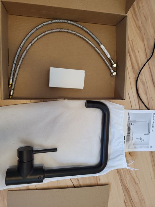 Bateria zlewozmywakowa BLANCO czarny mat!