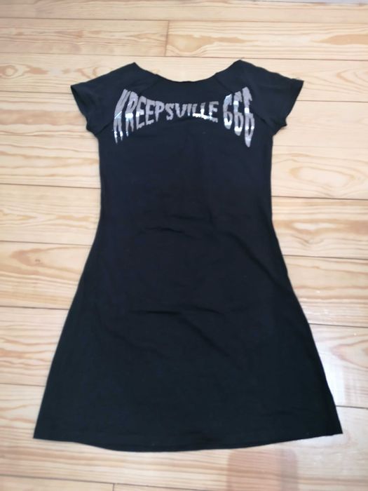 Vestidos kreepsville Tam S gótico punk rock alternativo ver descrição