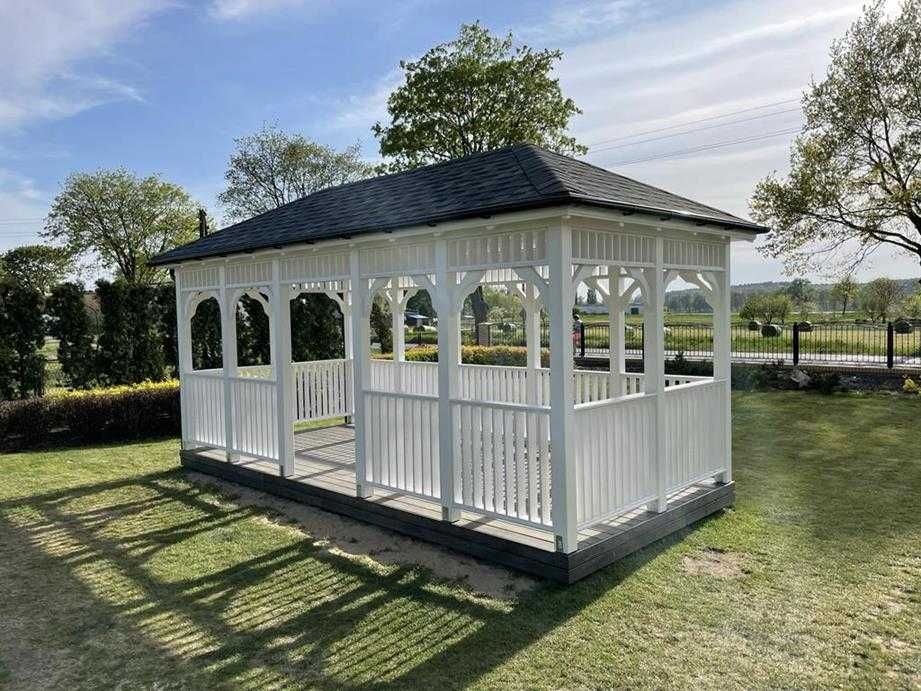 Drewno BSH do budowy wiat, altan, zadaszeń tarasów, pergoli