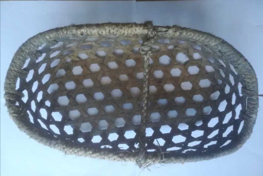 cesto pesca makonde arte africana Raro