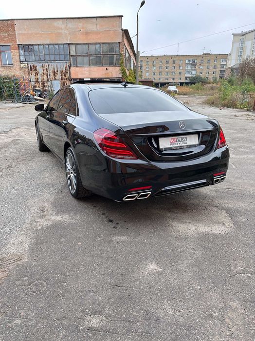 Рестайлинг W222 в S63 AMG