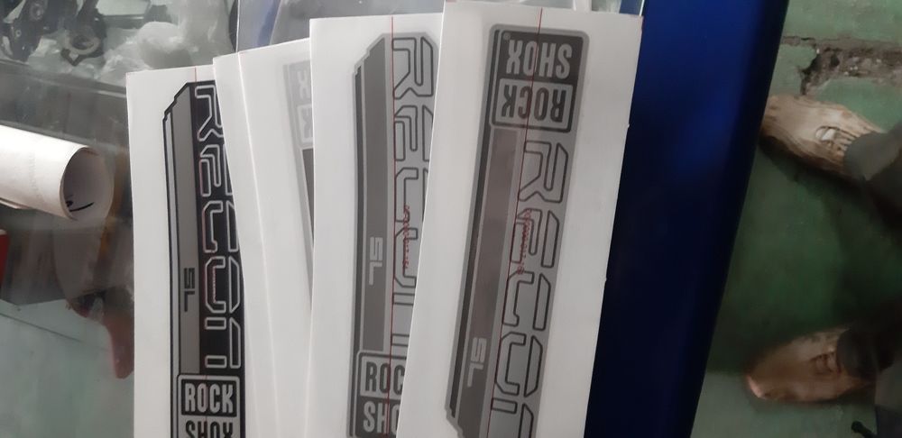 Stickers Rock SHOX RECON