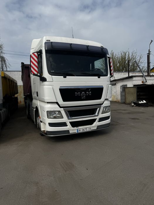 MAN TGX 26.480 з лінивцем