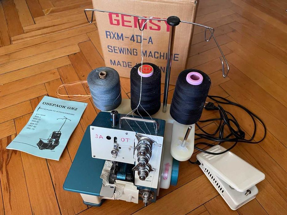 Оверлок Sewing Machine GEMSY RXM-4D-A: 3 900 грн. - Швейные машины