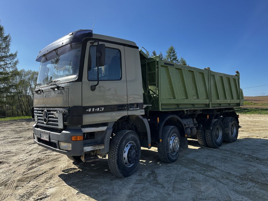 Actros 4143  8x6 Sprowadzony z Niemec. 100% oryginalny stan.