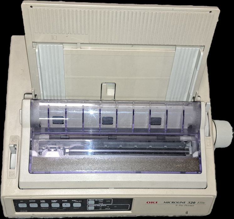 Drukarka Oki Microline 320 Elitę 9 PIN Printer wysoce wydajna drukarka