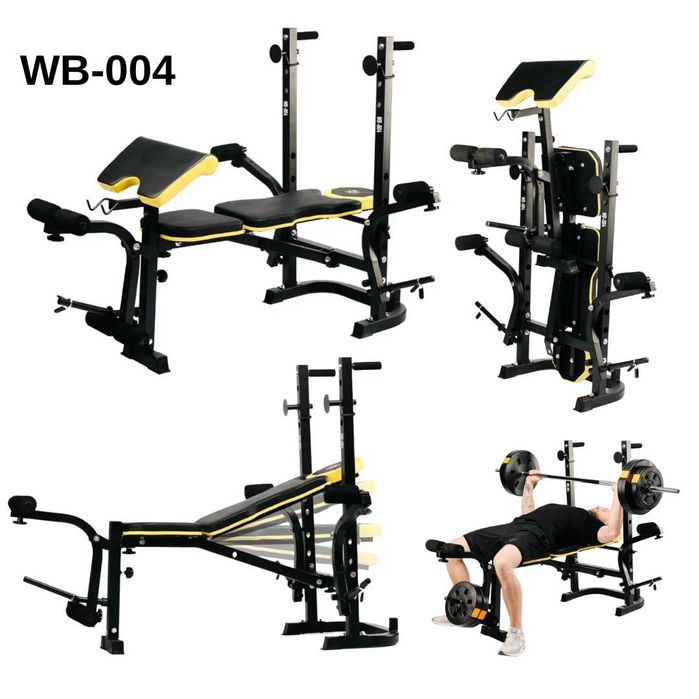 Лава тренувальна для жиму та преса Besport WB-001. Регульована, 150кг