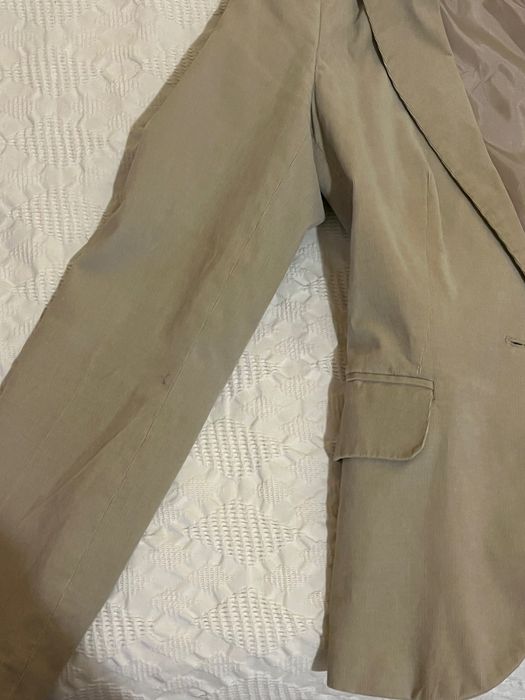 Blazer feminino beje
