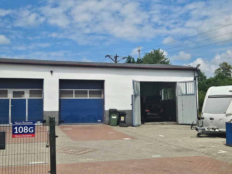 wynajmę garaż myjnia hala