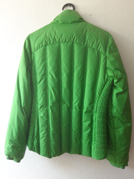 Casaco acolchoado verde Lacoste tamanho 38
