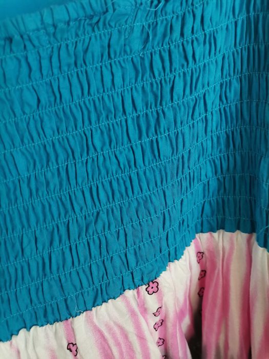 Bawełniana sukienka na ramiączkach