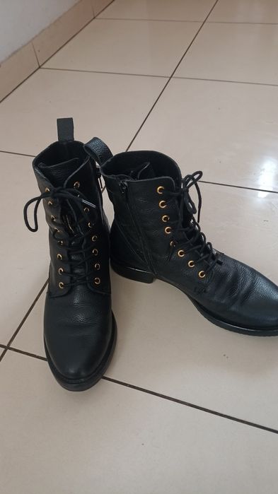 Skórzane buty roz40