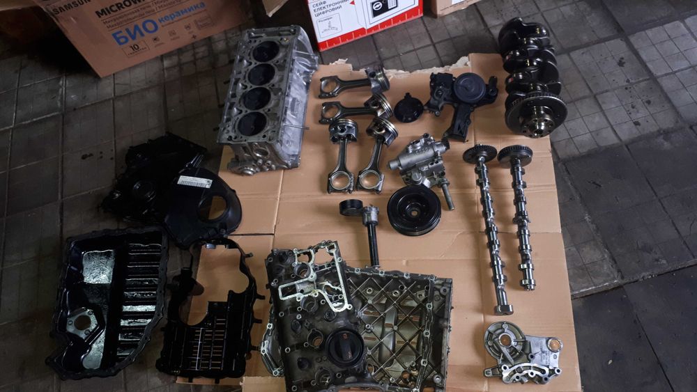 Двигатель головка блок коленвал Skoda Volkswagen 1.8TSI CDA CDAA BZB