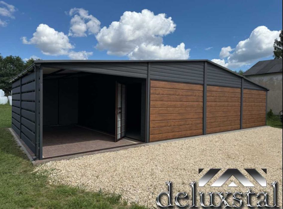 Garaze blaszane garaz 12x6