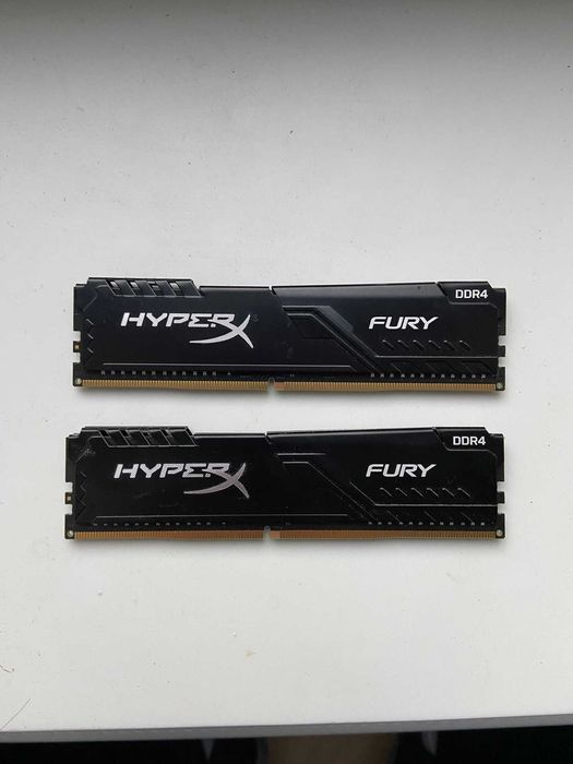HyperX Fury DDR4 16GB (2×8GB) 3200 MHz HX432C16FB3K2/16
