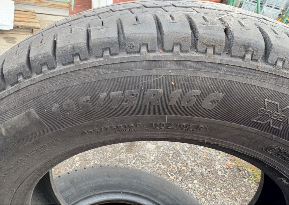 3 Komplety Opon Michelin Agilis 195/75 R16C