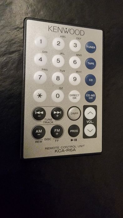 Comando remoto Kenwood KCA-R6A