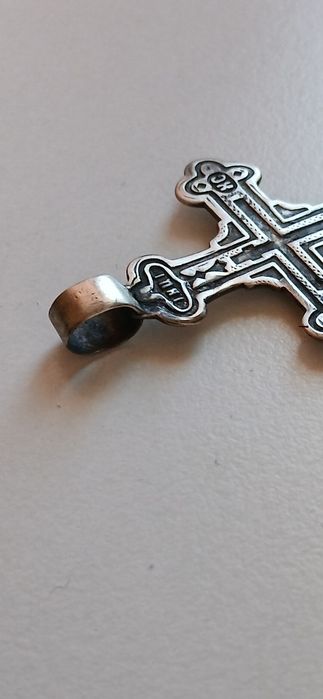 Крестик  серебро84 пр