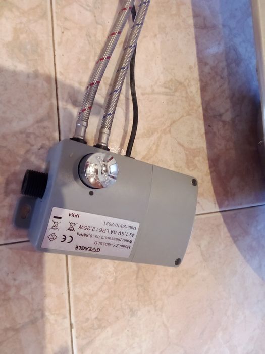 Cuba dupla inox lava mãos e torneira fria/quente automática