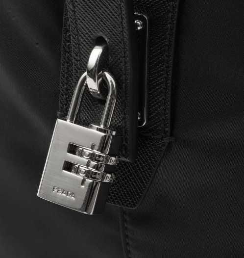 Prada combination padlock дизайнерський кодовий замок для сумок