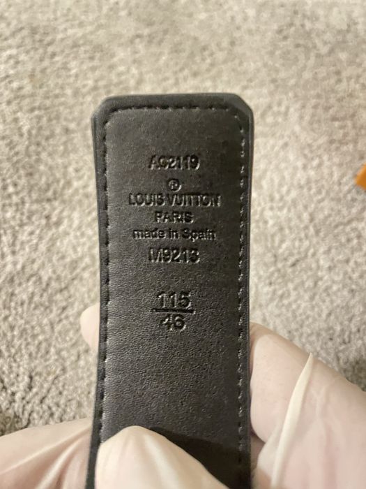 Lv Belt Black Local