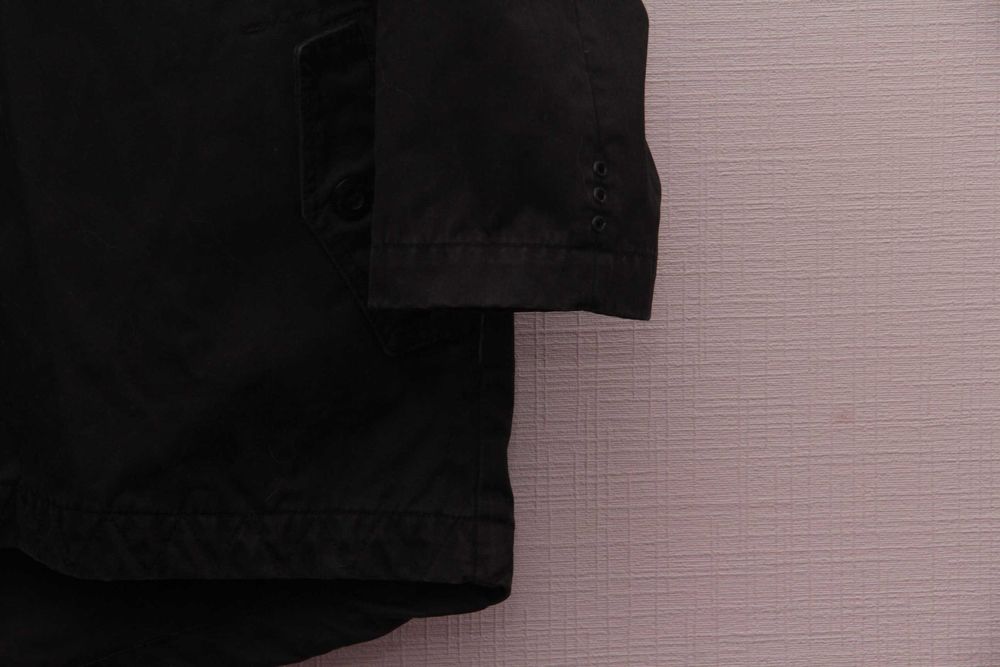 Maharishi Uniform S парка из хлопка укороченый рукав свободный крой