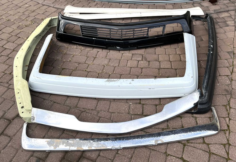 Mercedes W126 SEC Zderzaki przód +tył + progi