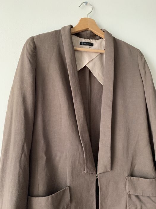 Blezer marynarka żakiet Tallinder 36 S chłodny beż