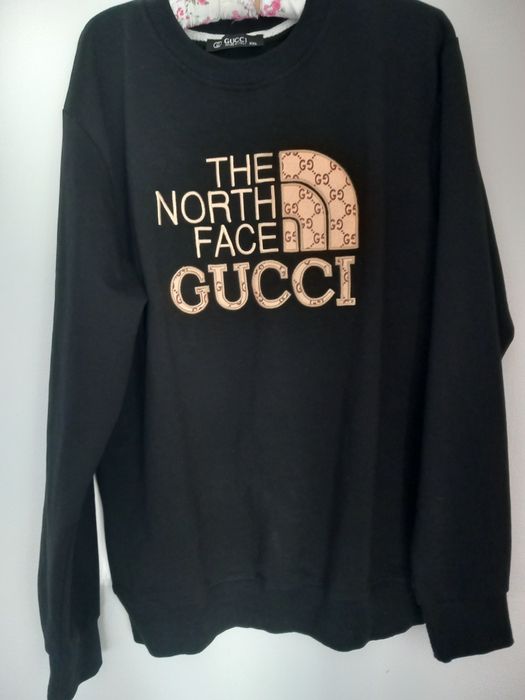 gucci the north face bluza