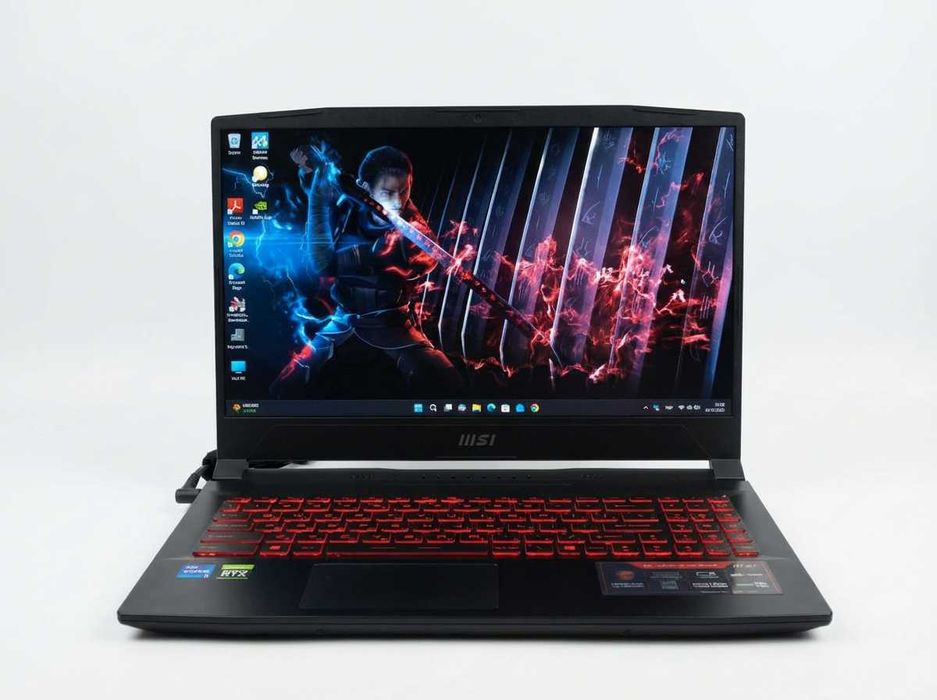 MSI Katana GF66 15.6 144 hz, i5-11400H, rtx3060, 16 gb ram, 512 gb ssd