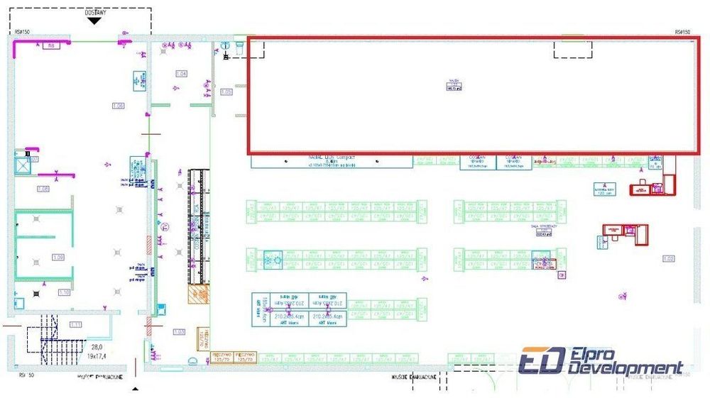 Lokal usługowy 146 m², parter, centrum Brzeg Dolny