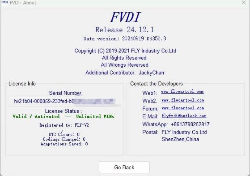 FLY OBD HEX VII (auta 96-2025) ARM STM32F429 + zeszyt kodowan do vcds