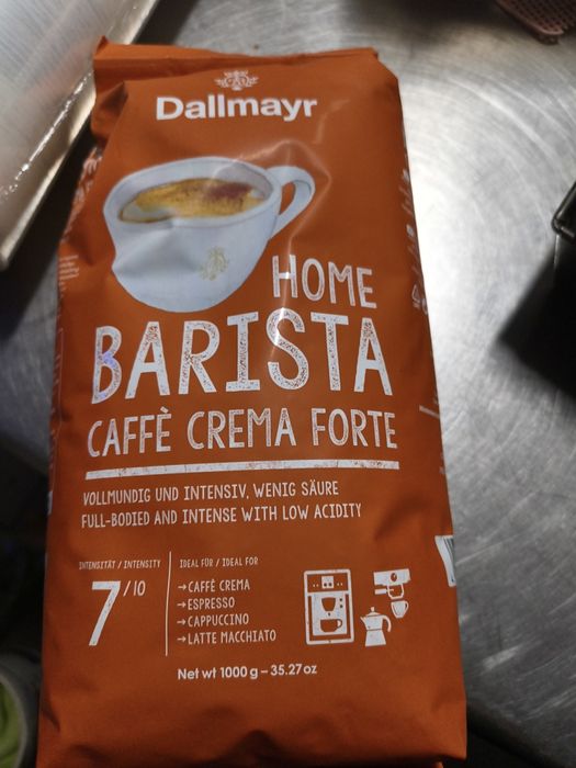 Kawa ziarnista dallmayr home barista