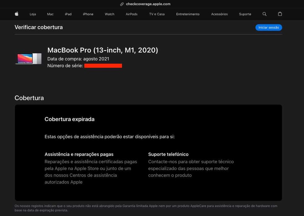 Vendo MacBook Pro (13-inch, M1)