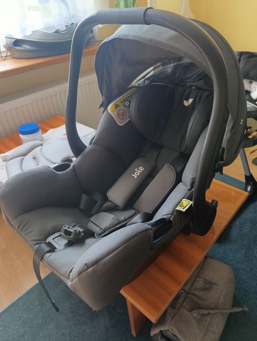 Duży zestaw dla dziecka: Camarelo 3w1, Joie ISOFIX, krzesełko do karmienia