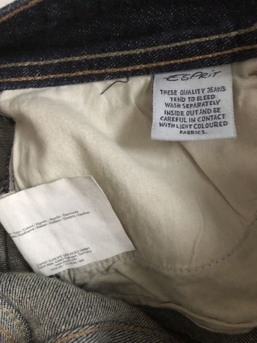 Spodnie Esprit S granatowe