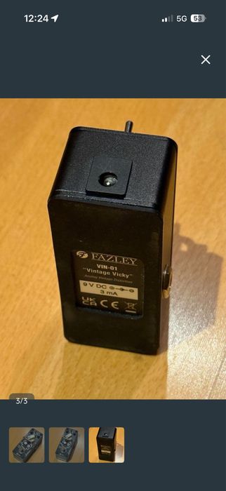 Pedal Guitarra FAZLEY (Clone RAT)