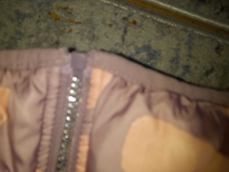 Coccodrillo 116 kurtka przejściowa dwustronna kwiatki