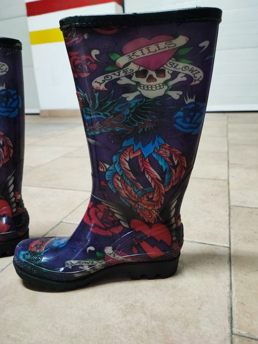 Galochas de borracha