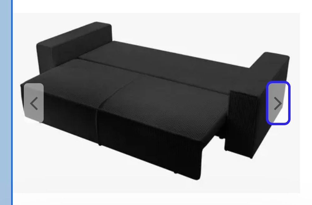 Kanapa z funkcją spania, sofa