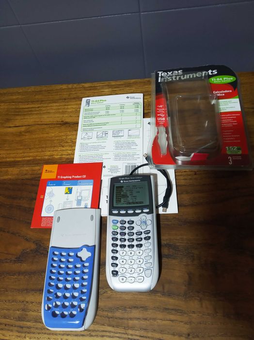 Calculadora Científica Texas T1-84 Plus Silver Edition