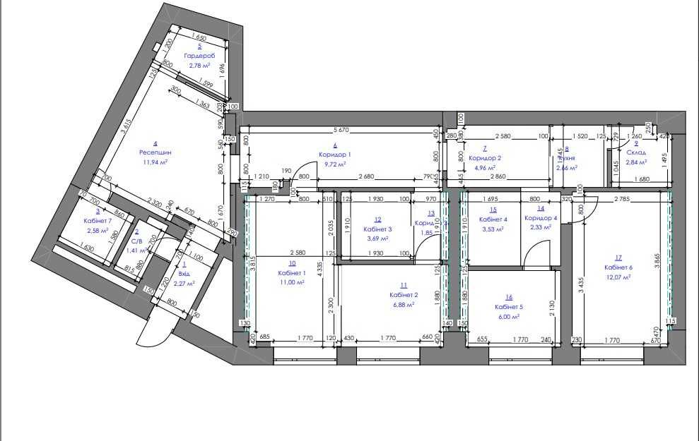 Оренда нежитлового 91,6 м.кв Глибочицька 72 Поділ Окремий вхід