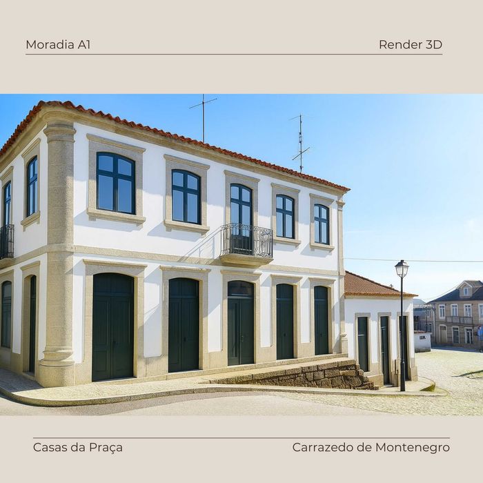 Moradia T3 em construção | Centro histórico da vila